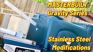 Masterbuilt Gravity 560 Modifications | Masterbuilt 560 Firebox Mod and More!