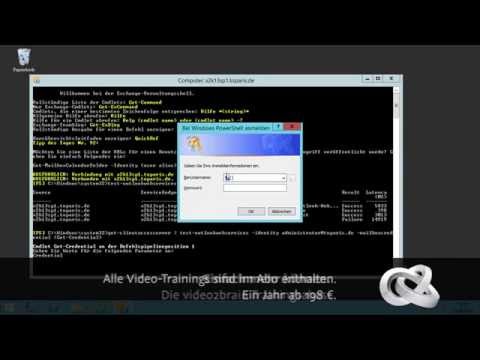 Exchange Server 2013 SP1: Troubleshooting Tutorial: Outlook Web Services überprüfen |video2brain.com