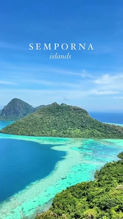 Semporna is a beautiful coastal town in Sabah, Malaysia 🇲🇾