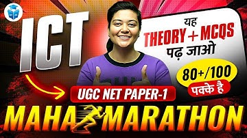 UGC NET Paper 1 ICT Marathon Class | UGC NET ICT Complete Revision | Aditi Mam
