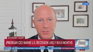 JPMorgan CEO warns U.S. recession likely in 6-9 months | Rush Hour