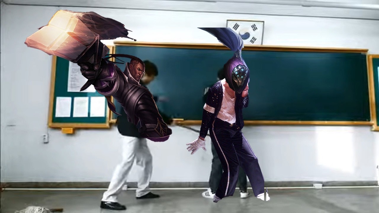 마이클잭스와 학생주임