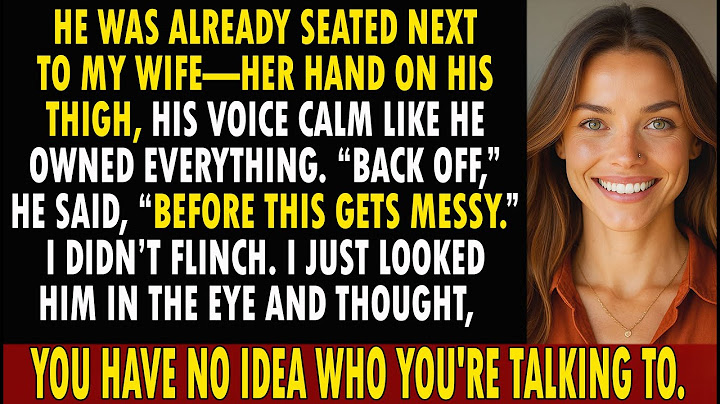 My Wife Cheated With a Bully — He Told Me to Back Off. I Made Him Regret It.
