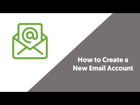 Creating a New Email Account