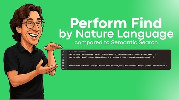 Perform Find by Natural Language vs Semantic Find in FileMaker Pro 2025