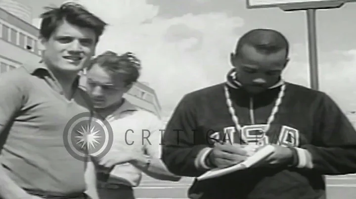 Edward "Eddie" Crook Jr 1960 Olympics Footage
