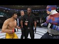 Bruce Lee vs. XX Hero (EA sports UFC 3)