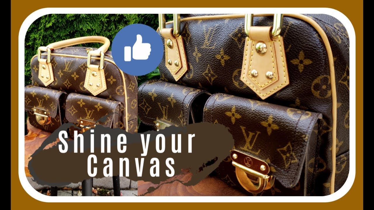 HOW TO CLEAN YOUR LOUIS VUITTON CANVAS! An easy to follow guide #bagrehab 