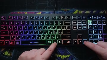 Обзор мембранной клавиатуры A4Tech Fstyler FX60H с RGB подсветкой и низкопрофильными клавишами