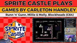 Sprite Castle plays Carleton Handleys Games (C64)