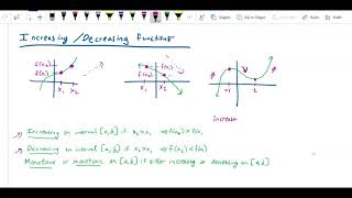 Math 151 Pre calc1   increasing and decreasing