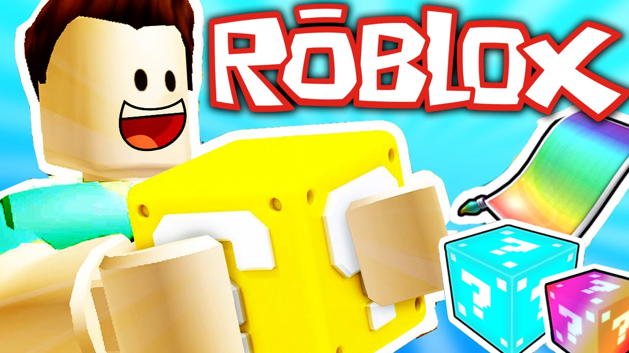 LUCKY BLOCKS IN ROBLOX - YouTube