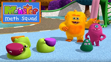 Monster Math Squad | FULL EPISODE | Monsters At Play | Learning Numbers Series