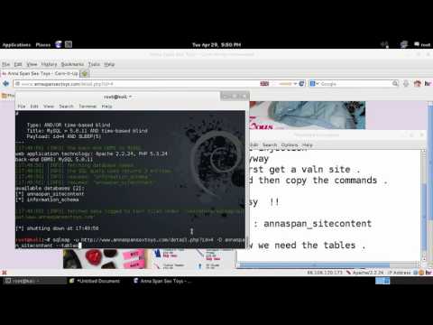 SQLMAP Tutorial SQL Injection Kali Linux