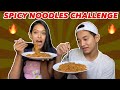 SPICY NOODLES CHALLENGE 🔥 WITH BROTHER || Varsha Thapa