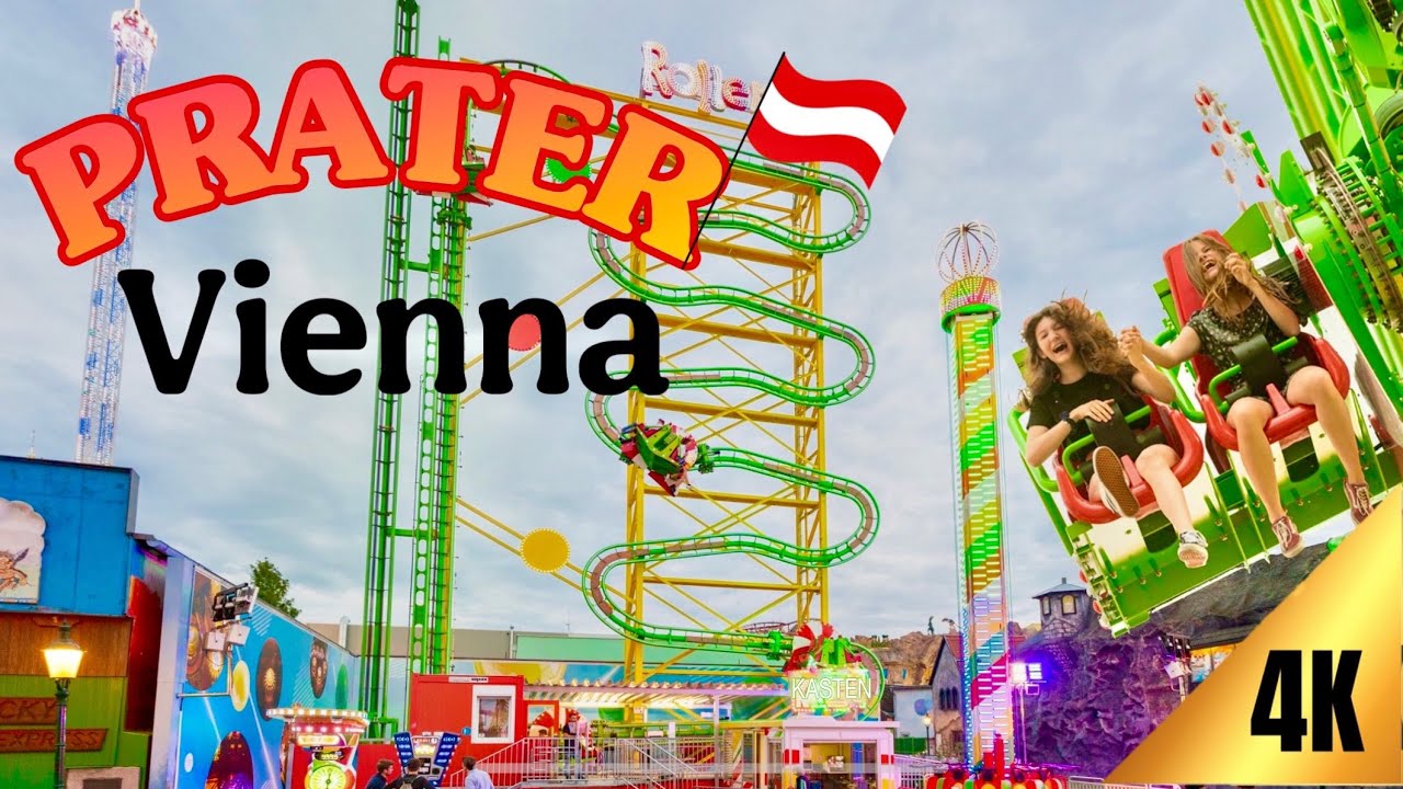 Inside The BIGGEST Amusement Park in Vienna Austria! March 2025