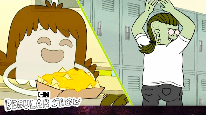 High Five vs. Muscle Man: Funny Clips from Regular Show | Regular Show | Cartoon Network