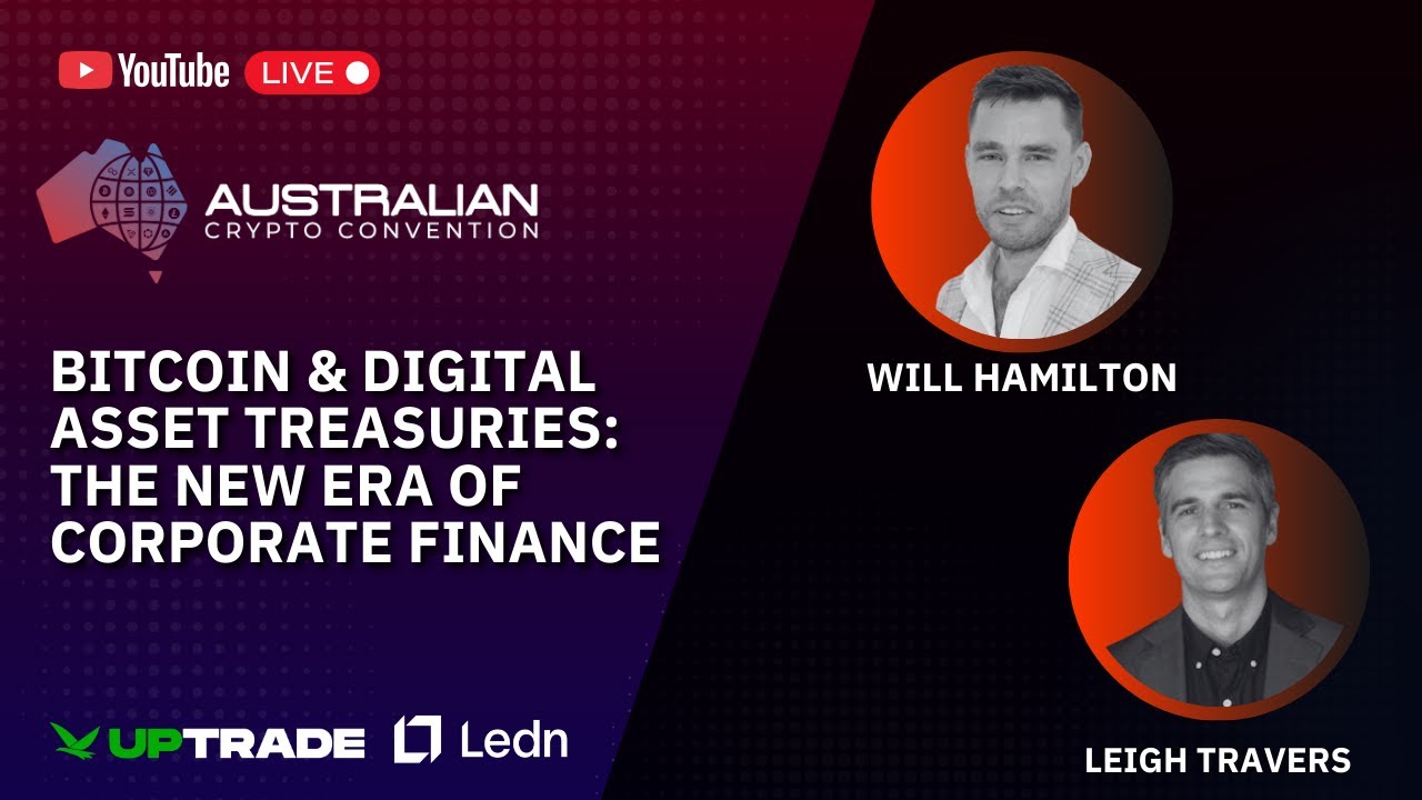 Bitcoin & Digital Asset Treasuries: The New Era of Corporate Finance | Will  Hamliton & Leigh Travers