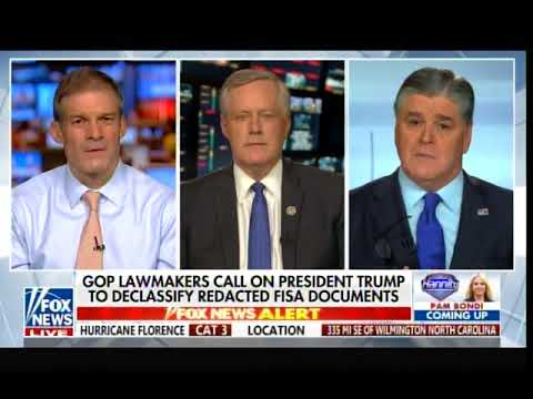 Mark Meadows: We Know the Liberal Hack Reporters Who Were Working with Deep State FBI