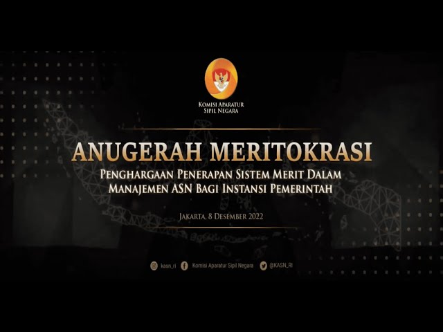 Anugerah Meritokrasi Tahun 2022