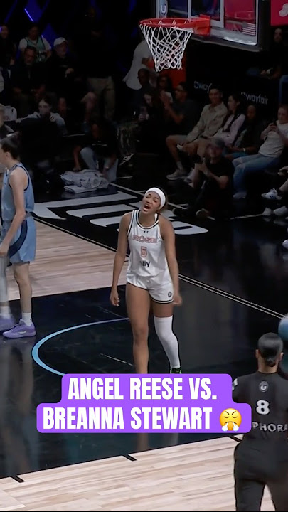 Angel Reese with the AND-1 🔥