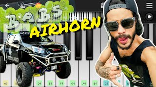Motogarpherbabs Horn Trumpet Version Abin Babs Play With Mobile Piano