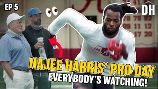 “I Was MAD” All Access At ALABAMA Pro Day With Najee Harris Jaylen Waddle Cant Run