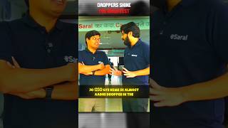 Droppers Shine The Brightest! ✨❤️‍🩹 #esaral #jee #neet #shorts #reels #viral #trending #fyp #iit