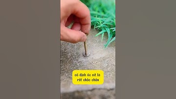 Hay Hay! Tắc kê nở sắt bền chắc, tiện lợi và dễ sử dụng.