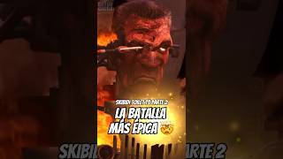 LA PELEA MÁS ÉPICA (TITANES vs G-MAN) en SKIBIDI TOILET 73 PARTE 2 🤯 #shorts