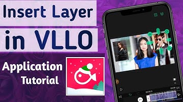 How to Insert Layer Photo & Video in VLLO App