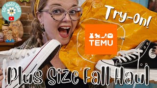 Temu Plus Size Fall Clothing & Shoes Haul & TryOn | What I Ordered VS What I Got!