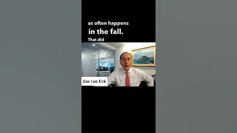 CEO Jan van Eck shares his investment outlook in his recent webinar