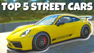 TOP 5 Street Cars in The Crew Motorfest (2024) by ItsJah 12,373 views 8 months ago 3 minutes, 27 seconds