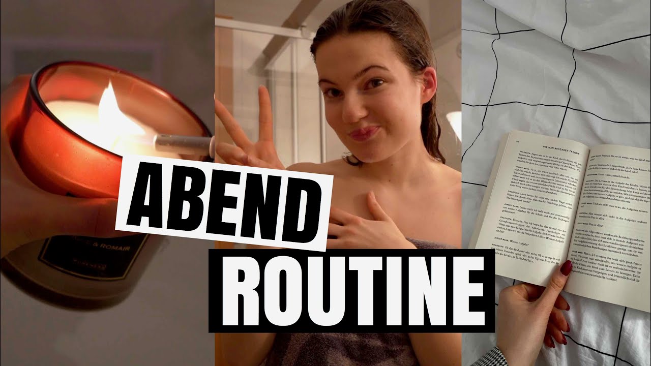 UNI ABENDROUTINE 2022 - produktiv, entspannt