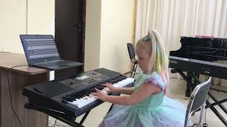 SOFT MOZART RECITAL MAY 2023: Sofia, 4y.o., Russia plays,, Broken Chord Waltz ‘’ screenshot 3