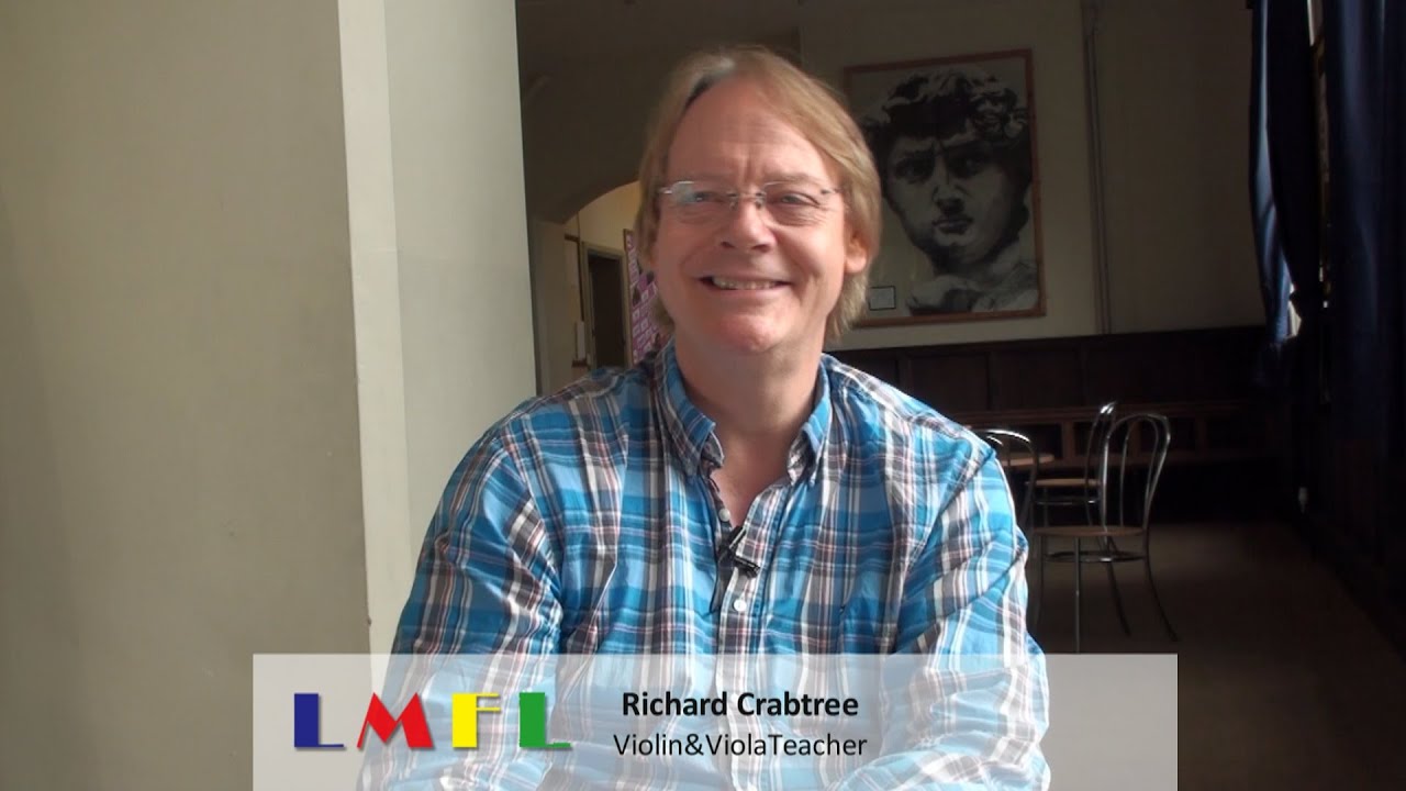 Professor Richard Crabtree, Violin&Viola Teacher interview YouTube