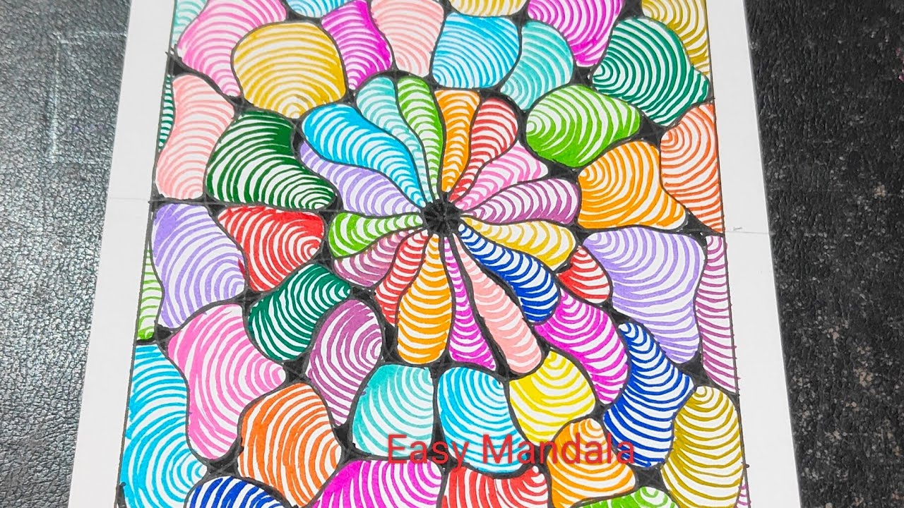 Doodle Art Tutorial | @Easy_Mandala59 - YouTube