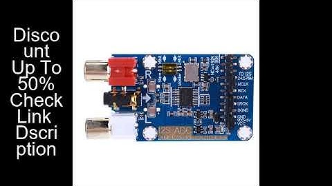 I2S ADC Master Slave Mode Development Board WM8782S Audio I2S Capture Card Module 24BIT 192K 96K 48K