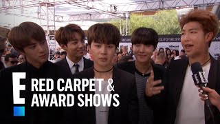 Korean-Pop Boy Band BTS Hit the 2017 Billboard Music Awards | E! Red Carpet & Award Shows