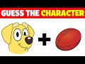 EMOJI CHALLENGE! 🤔 Can You Guess the BLUEY 🐶💙 MOVIE CHARACTERS? | Bingo, Bandit, Coco