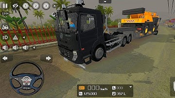 UD Quester Crane Mod BUSSID - Bus Simulator Indonesia gameplay