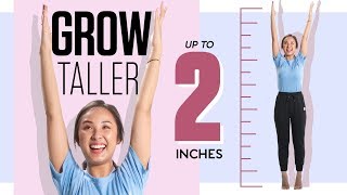 7 Stretches to Grow Taller \& Improve Posture + BONUS Tips!