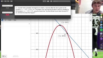 Alg 2: 3.4 Lesson Systems of Nonlinear Equations (Using Desmos)