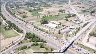 imran khan Haqiqi azadi March coming to Islamabad from KPK