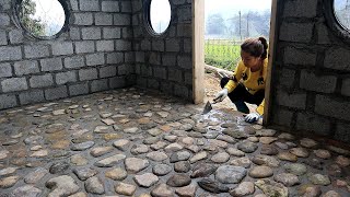 Build House Stone Brick Durable - Build House Foundation From Stone Pellets - Build House Quickly