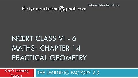 Practical Geometry | Drawing Angles, bisecting angles, line segments | NCERT Maths Class 6 VI