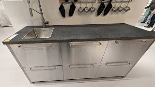 IKEA VÅRSTA | Stainless Steel Kitchen Walkthrough (METOD / SEKTION)