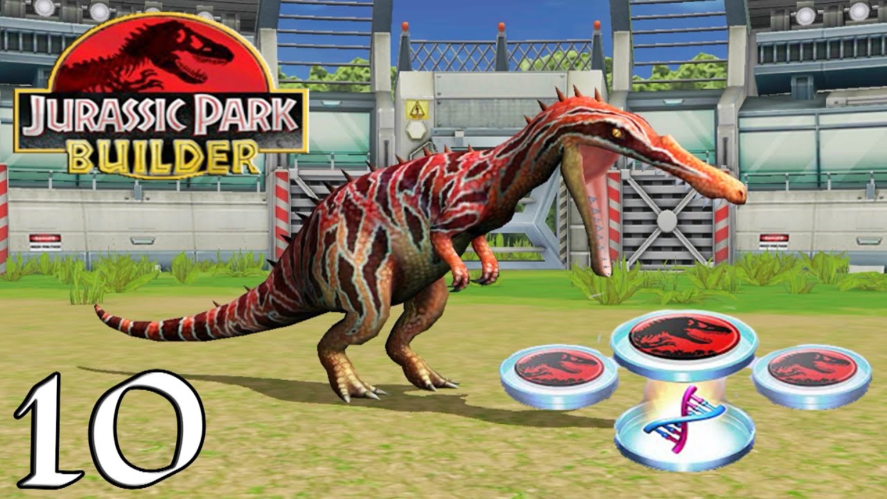jurassic park builder dinosaur list