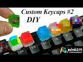 Making Custom Resin Keycaps #2 / RESIN ART